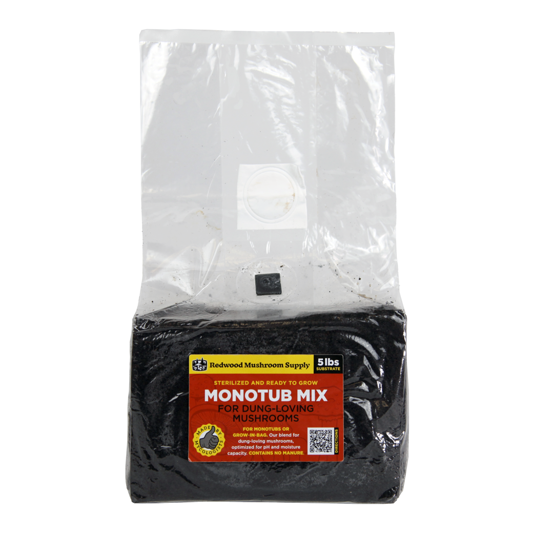 'Monotub Mix' Sterilized Mushroom Substrate