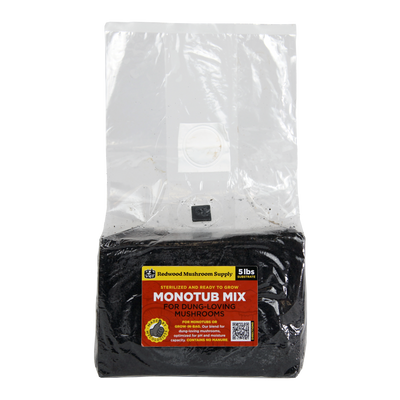 'Monotub Mix' CVG Sterilized Mushroom Substrate