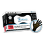 A black box of Large sized Sable 600 Extended Black Nitrile Gloves